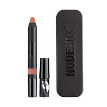 Bálsamo labial colorido e blush em gel 2 em 1 Nudestix Gel Color Ally