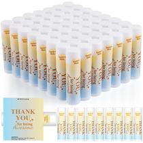 Bálsamo labial DMSKY Appreciation Gifts Bulk 60 unidades com sabor de baunilha
