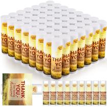 Bálsamo labial DMSKY Appreciation Gifts Bulk 60 unidades com sabor de baunilha