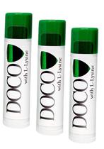 Bálsamo labial DOCO DocoShield com docosanol e lisina, pacote com 3 Bálsamo labial DOCO DocoShield com docosanol e lisina, pacote com 3