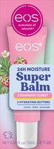 Bálsamo labial eos 24H Moisture Super Balm Sorbet de morango 10mL