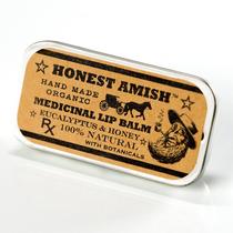 Bálsamo Labial Honest Amish Medicinal Pack com 3 Unidades Natural Bálsamo Labial Honest Amish Medicinal Pack com 3 Unidades Natural