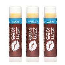Bálsamo labial Indigo Wild Zum Kiss Stick Vanilla (pacote com 3)