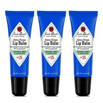 Bálsamo Labial Jack Black Intense Therapy SPF 25 - Kit com 3 Unidades (7ml cada)