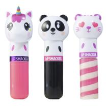 Bálsamo Labial Lip Smacker Lippy Pals - Kit com 3 Sabores Veganos Bálsamo Labial Lip Smacker Lippy Pals - Kit com 3 Sabores Veganos