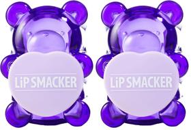 Bálsamo labial Lip Smacker Sugar Bear Grapeful-4-U, pacote com 2 unidades Bálsamo labial Lip Smacker Sugar Bear Grapeful-4-U, pacote com 2 unidades