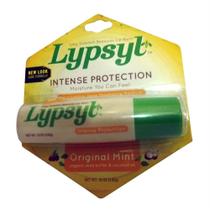 Bálsamo labial Lypsyl Intense Protection Original Mint, pacote com 3