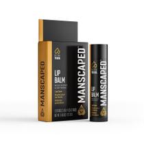 Bálsamo labial MANSCAPED hidratante com vitamina E, pacote com 3 unidades