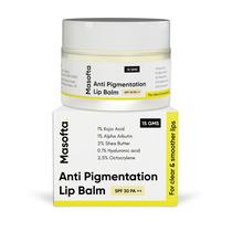 Bálsamo labial Masofta, manteiga de karité com ácido kójico e alfa arbutina 15g