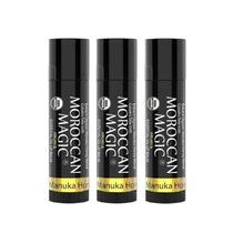Bálsamo labial Moroccan Magic Organic Manuka Honey, pacote com 3 unidades