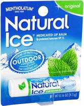 Bálsamo labial Natural Ice Medicated Protetor labial/protetor solar SPF 15