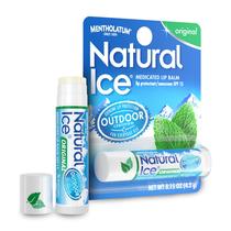 Bálsamo labial Natural Ice Original SPF 15 Medicated, pacote com 12