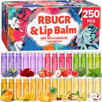 Bálsamo labial RBUGR 250 unidades de frutas a granel com sabor de vitamina E 4,2 g