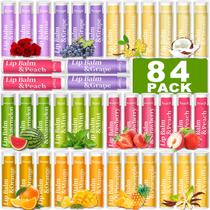 Bálsamo labial RBUGR, pacote 84, vitamina E orgânica natural, 4,2 g Bálsamo labial RBUGR, pacote 84, vitamina E orgânica natural, 4,2 g