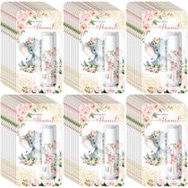 Bálsamo labial Sacubee Pink Elephant Party Baby Shower, pacote com 30