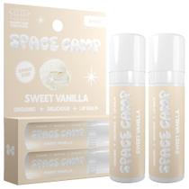 Bálsamo labial Space Camp Wellness Sweet Vanilla Organic 60 ml (pacote com 2) Bálsamo labial Space Camp Wellness Sweet Vanilla Organic 60 ml (pacote com 2)