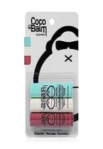Bálsamo labial Sun Bum Cocobalm Hidratante com Aloe, 4,4 ml em bastão, pacote com 3