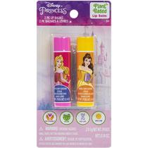 Bálsamo Labial Townley Girl Princesas Disney Pack com 2 Sabores Bálsamo Labial Townley Girl Princesas Disney Pack com 2 Sabores