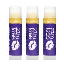 Bálsamo labial Zum Kiss Stick, pacote com 3 unidades, melaleuca e lavanda Bálsamo labial Zum Kiss Stick, pacote com 3 unidades, melaleuca e lavanda