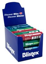 Bálsamo medicamentoso Blistex 81269 Sorted SPF 15 4,4 ml (pacote com 24) Bálsamo medicamentoso Blistex 81269 Sorted SPF 15 4,4 ml (pacote com 24)