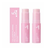 Bálsamo Multifuncional de Colágeno Pink Volume Hidratante para a Pele 2 Unidades