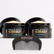 Bálsamo para barba Derm Dude Full and Soft Styles fortalece 60 ml (2 unidades)