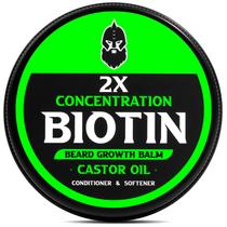 Bálsamo para barba First Melody 60 ml com biotina, óleo de rícino e óleo de argan