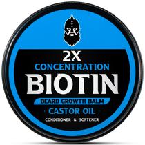 Bálsamo para Barba First Melody 60ml - Com Biotina, Óleo de Rícino e Argan