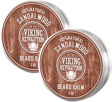 Bálsamo para Barba Viking Revolution - Pacote com 2 Unidades - Aroma Sândalo