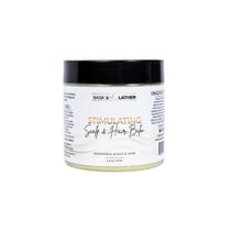 Bálsamo para couro cabeludo e cabelo BASK & LATHER Estimulando o crescimento do cabelo