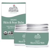 Bálsamo para pele e cicatrizes Earth Mama Organic C-Section Recovery, pacote com 2 unidades