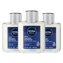 Bálsamo Pós-Barba Nivea Men Maximum Hydration - Kit com 3 Unidades (100ml cada)