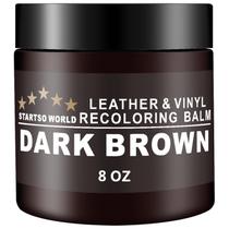 Bálsamo recolorante de couro STARTSO WORLD Castanho Escuro 240mL