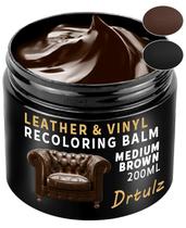 Bálsamo recolorente de couro drtulz para sofás Paint 200 ml de marrom
