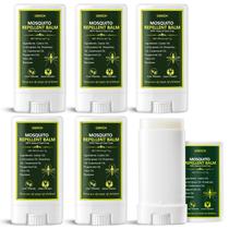 Bálsamo Repelente de Mosquitos USKICH Pack de 6 Unidades de 11g Cada Bálsamo Repelente de Mosquitos USKICH Pack de 6 Unidades de 11g Cada