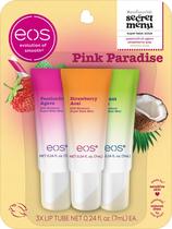 Bálsamos labiais eos 24H Moisture Super Balms Minis Pink Paradise