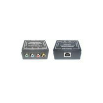 Balun De Video Bi Bidirecional COMPONENTE C/ AUDIO 100M VIA CAT5E/6FTP / BVC-85AS