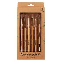 Bamboo Brush Eye Set - Kit de Pinceis para Olhos - Klass Vough