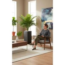 Bambu Artificial 1M Decorativo Com Vaso Moderno