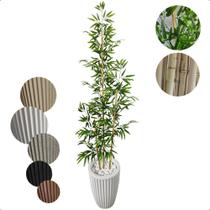 Bambu Artificial 2 Metros Japones Grande Vaso Decoração