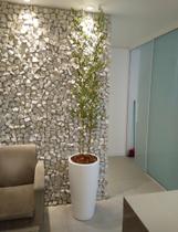 BAMBU ARTIFICIAL 4 HASTE 1mt altura/o vaso não acompanha