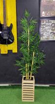 Bambu Artificial Permanente com vaso - Flor de Mentirinha