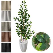 Bambu Da Sorte 150cm Planta Artificial Com Vaso Decorativo