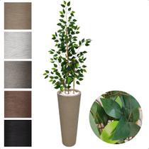 Bambu Da Sorte 150cm Planta Artificial Com Vaso Decorativo Bambu Da Sorte 150cm Planta Artificial Com Vaso Decorativo