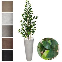 Bambu Da Sorte 150cm Planta Artificial Com Vaso Decorativo