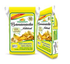 Banana Bananafruti Tradicional 250g sem adição de açúcar