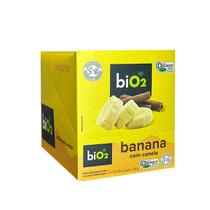 Banana Desidratada Com Canela Caixa Com 6 Unidades 50g Cada BiO2