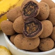 Banana Drageada com Chocolate 70% Cacau 100g
