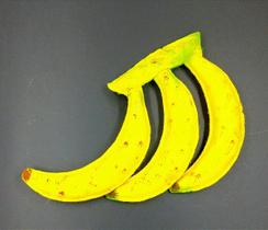 Banana em Feltro - 01 Unidade - Pé de Pano - Rizzo Festas - JAQUELINE FELTROS