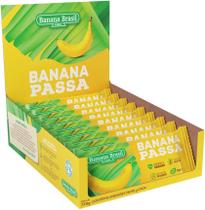 Banana Passa Vegana Sem Açúcar Banana Brasil - 9x86g
